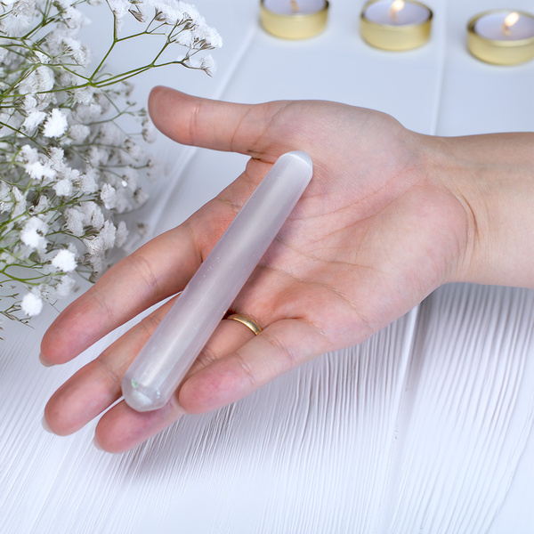 Szelénit – masszázspálca (csiszolt kő)