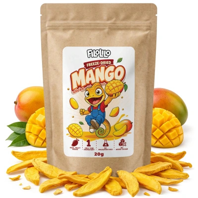 FiloLilo – Liofilizált mangó (szeletek) 20 g
