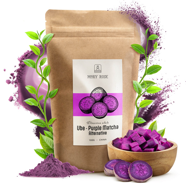 Mary Rose – Purple Matcha Alternative – Ube (por) 100 g