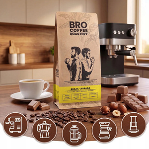 Készlet Bro Coffee Roastery Brazil Samba + Brazil Cerrado 2x1kg (2kg)
