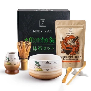 Ajándékkészlet Orange Matcha elkészítéséhez