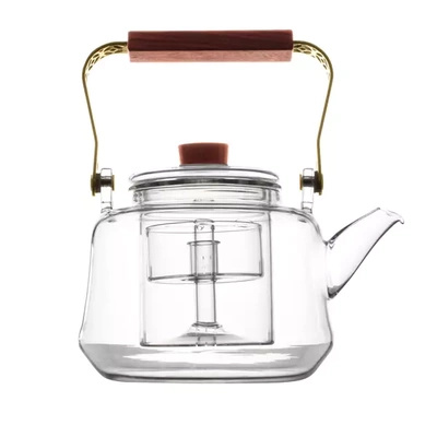 Üveg teáskanna főzővel Ornamento 1000 ml