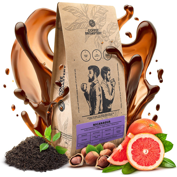 Bro Coffee Roastery - Egész kávébabos Nicaragua Colibrí Azul Speciality 1kg