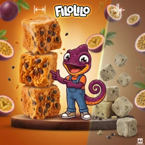 FiloLilo – Liofilizált maracuja (kockák) 100 g
