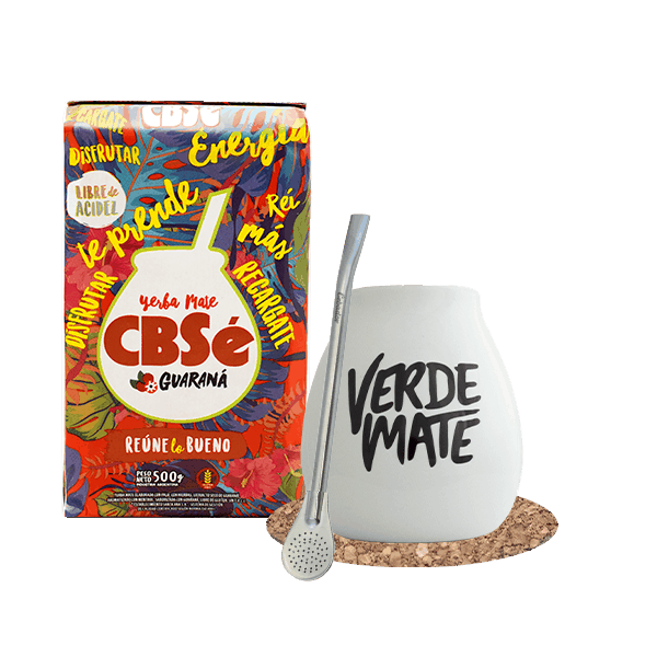 Yerba Mate CBSe Energia 500g Matero Bombilla 500g Matero Bombilla