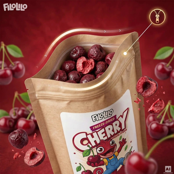 FiloLilo – Liofilizált meggy (egész, magozott) 100 g