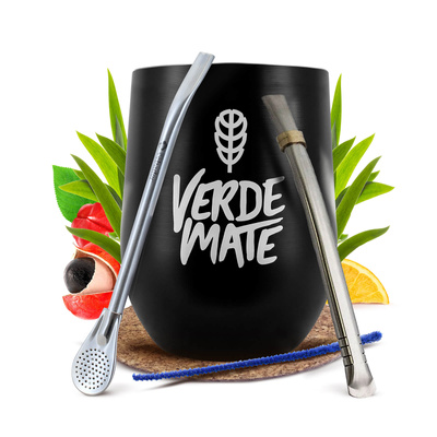 Yerba Mate készlet: Termikus Mate Tök TermoLid + 2x Bombilla