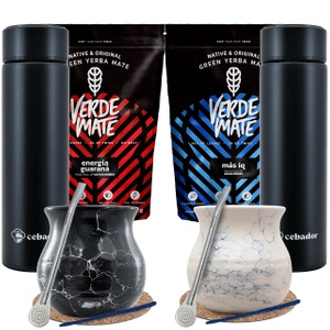 Yerba Verde Mate termoszkészlet két személyre 1000g