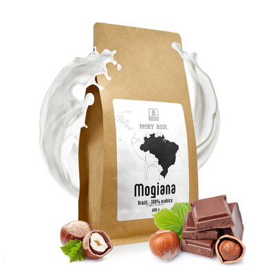 Mary Rose - egész bab kávé Brazília Mogiana prémium 400g