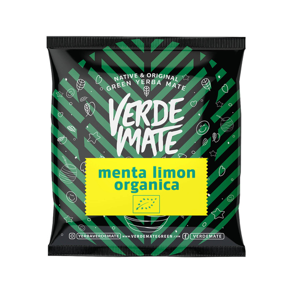 Verde Mate Green Organica Menta Limon 50 g