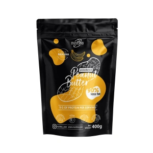 Nustino – Porított mogyoróvaj – Banana (cukor hozzáadása nélkül) 400 g