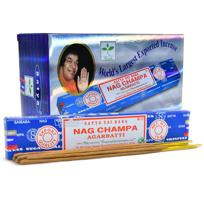 Füstölőpálcikák Satya – Nag Champa Agarbatti
