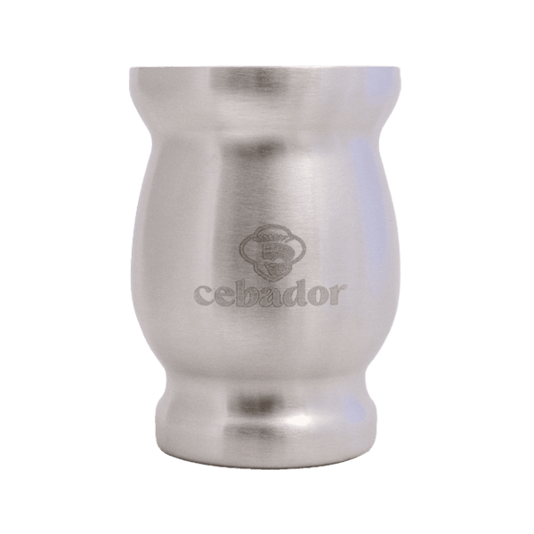 TermoMate Cebador – termosbögre yerba matéhoz – 190 ml (ezüst)