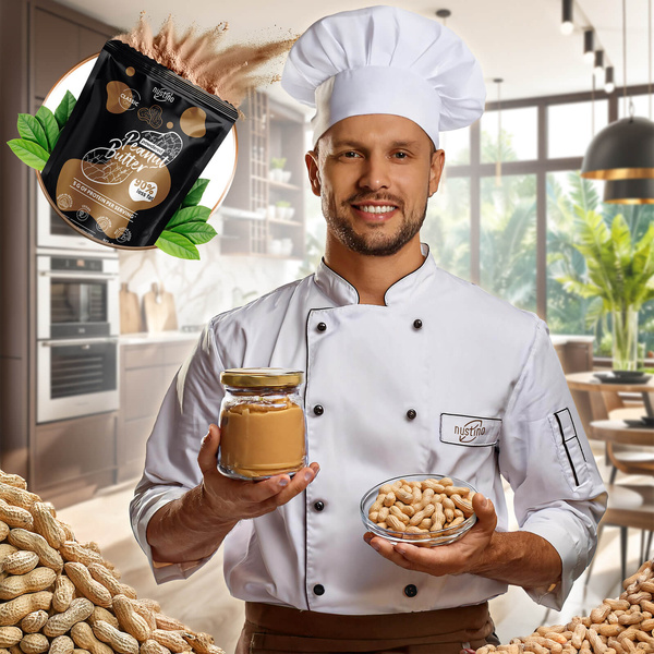 Nustino mogyoróvajpor készlet: különféle ízek 3x400g