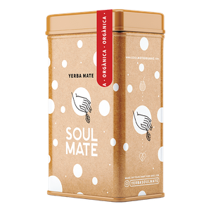 Yerbera – Fém doboz + Soul Mate Orgánica Elaborada 0,5 kg
