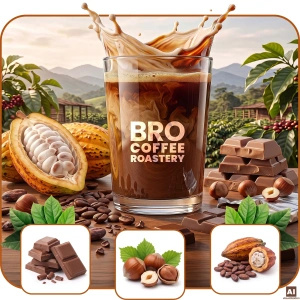 Bro Coffee Roastery – Szemes kávé Crema Rumba 1 kg
