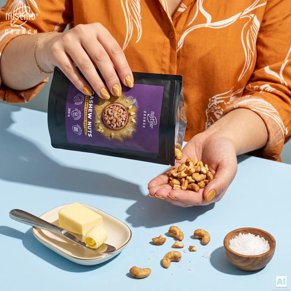 Nustino Crunch – Pörkölt kesudió – Golden Salted Butter 200 g