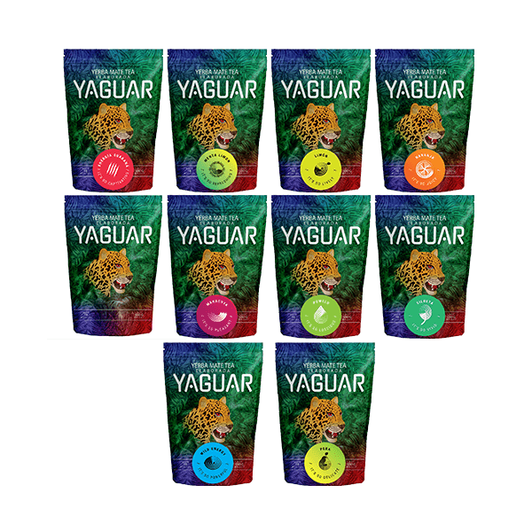 Mega Set Yerba Mate Yaguar Különböző 10x 0.5kg