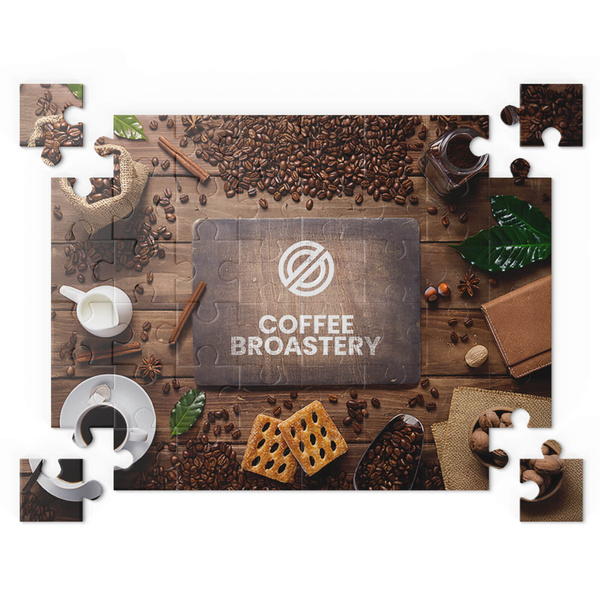 Puzzle z logo Bro Coffee Roastery