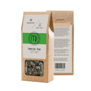 Aromantra x Mary Rose – Állatövi tea – Szűz (zöld tea) 50 g