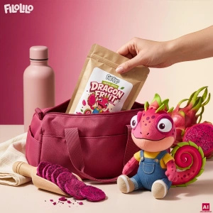 FiloLilo – Liofilizált sárkánygyümölcs (szeletek) 100 g