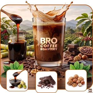 Bro Coffee Roastery – Szemes kávé Pure Crema 1 kg