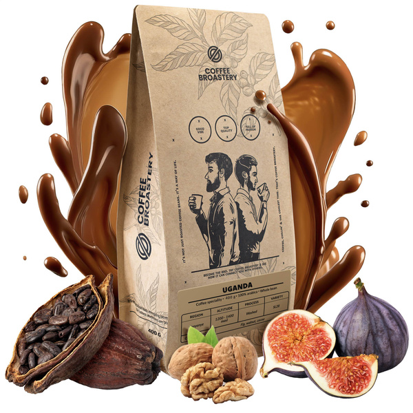 Bro Coffee Roastery - Egész kávébabos IUganda Kanyenye Speciality 400g