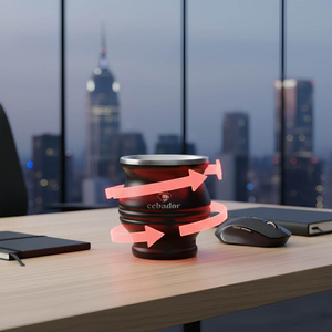 TermoColador – termosbögre yerba matéhoz – 190 ml (fekete)