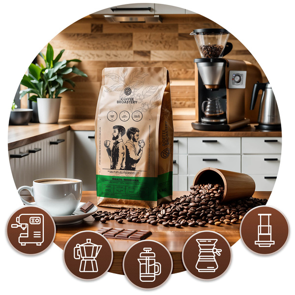 Kávészett Bro Coffee Roastery Costa Rica San Rafael + Nicaragua Colibrí Azul + Brazil Samba 3x1kg (3kg)