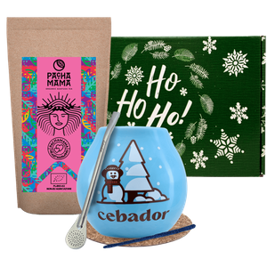 Ajándékkészlet Guayusa Pachamama Heartwarming 100g