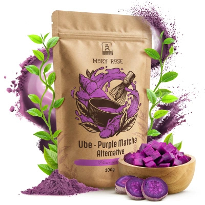 Mary Rose – Purple Matcha Alternative – Ube (por) 100 g
