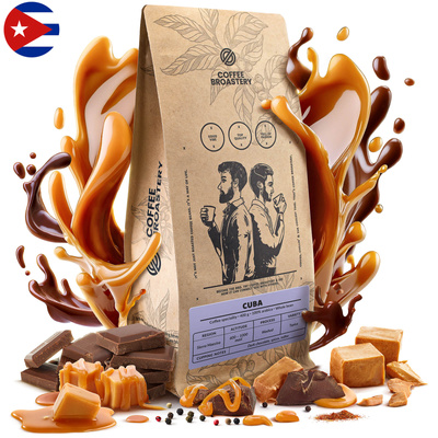 Bro Coffee Roastery - Egész kávébabos Cuba Sierra Maestra Speciality 400 g