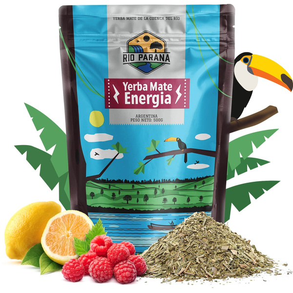 Téli ajándékkészlet Yerba Mate Rio Parana Energia 0,5kg