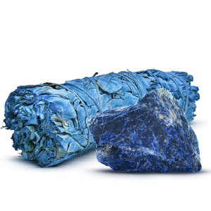 Meditációs készlet: fehér zsálya füstölő + szodalit