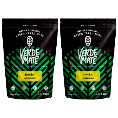 Yerba Verde Mate Zöld Limon 2x 0,5kg