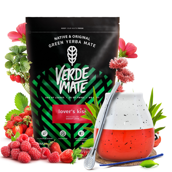 Yerba Mate készlet Verde Mate 400g 0,4kg Mate Tök + Bombilla