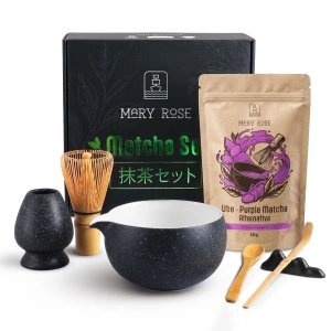 Ajándékkészlet Purple Matcha elkészítéséhez