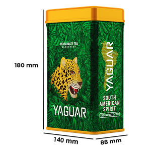 Yerbera - Adagoló konzervdoboz + Yaguar Fiesta 0,5 kg