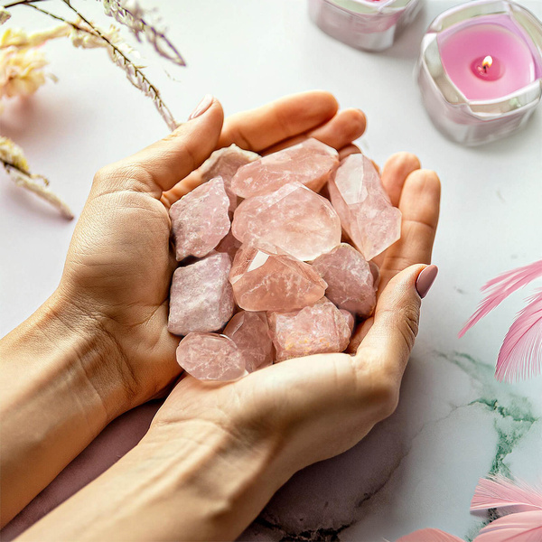 Rózsakvarc (nyers kő) 50 g