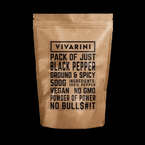 Vivarini – Fekete bors (őrölt) 0,5 kg