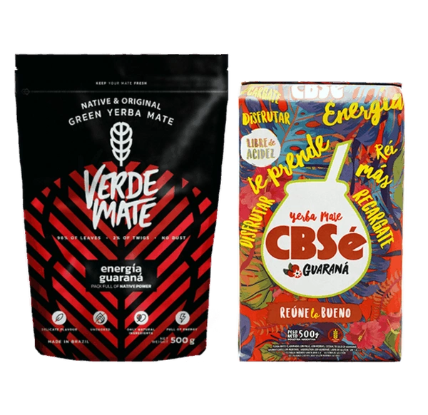 Yerba Verde Mate Energia + CBSe Energia 2x500g 1kg 1kg