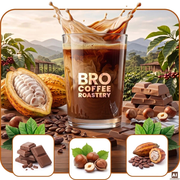 Bro Coffee Roastery – Szemes kávé Crema Rumba 1 kg
