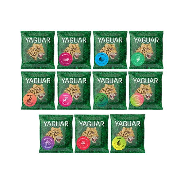 Yerba Mate Yaguar 10 x 50 g + 50g