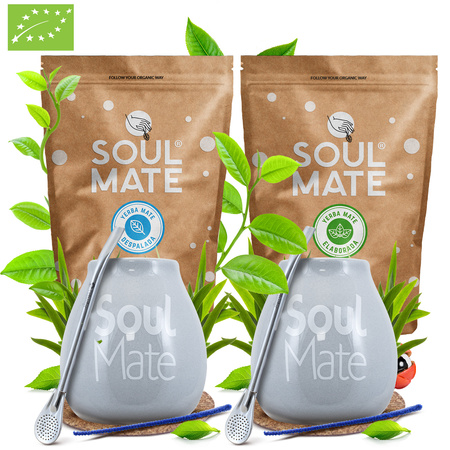 Yerba Mate szett Soul Mate Despalada 500g + Soul Mate Organica 500g
