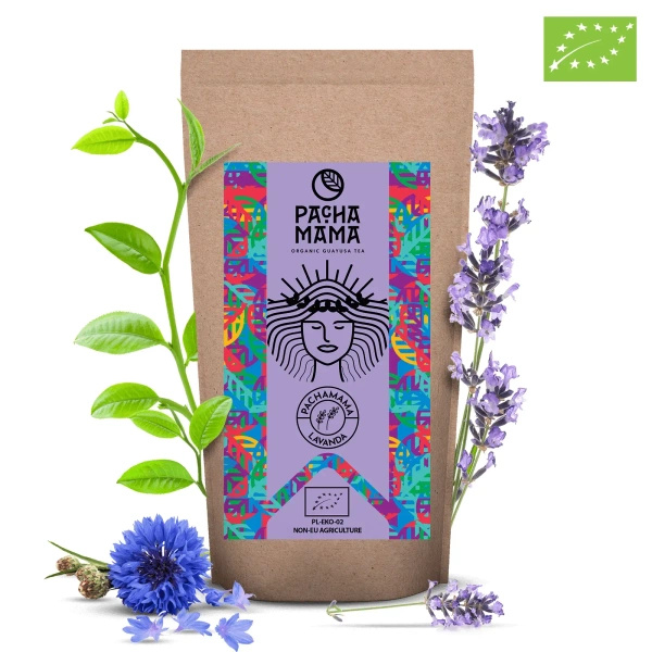 Guayusa Pachamama Lavanda - bio minősített guayusa levendulával - 250g
