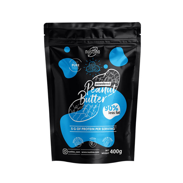 Nustino – Porított mogyoróvaj – Pure 400 g