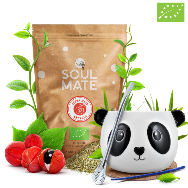 Yerba Mate készlet Soul Mate Energia 500g Kalácsa + Bombilla