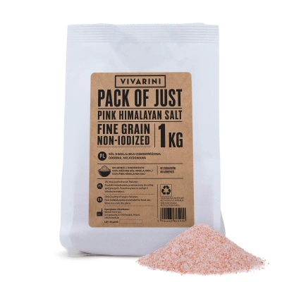 Vivarini – Rózsaszín Himalája só finomszemcsés 1 kg