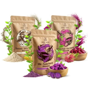 Színes matcha válogatás: Purple Matcha + White Matcha + Pink Matcha