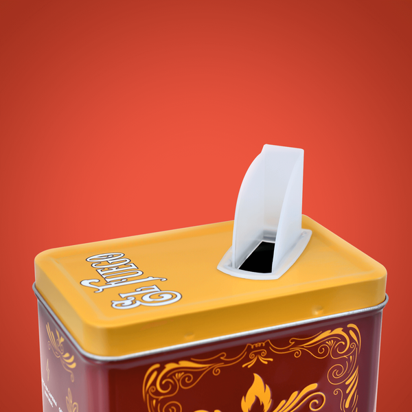 Yerbera – Fém doboz + El Fuego Energia Guarana 0,5 kg